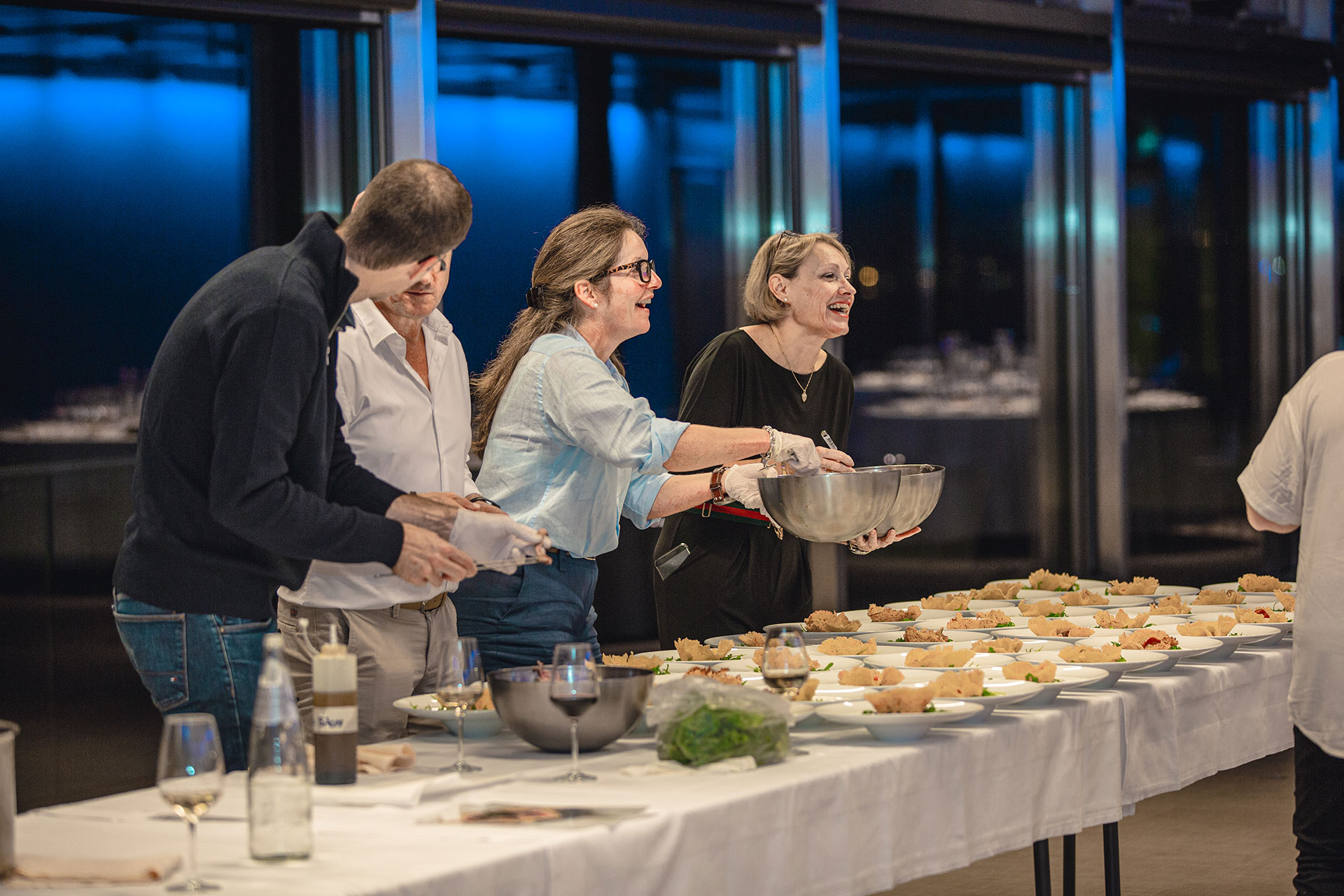 cooking team