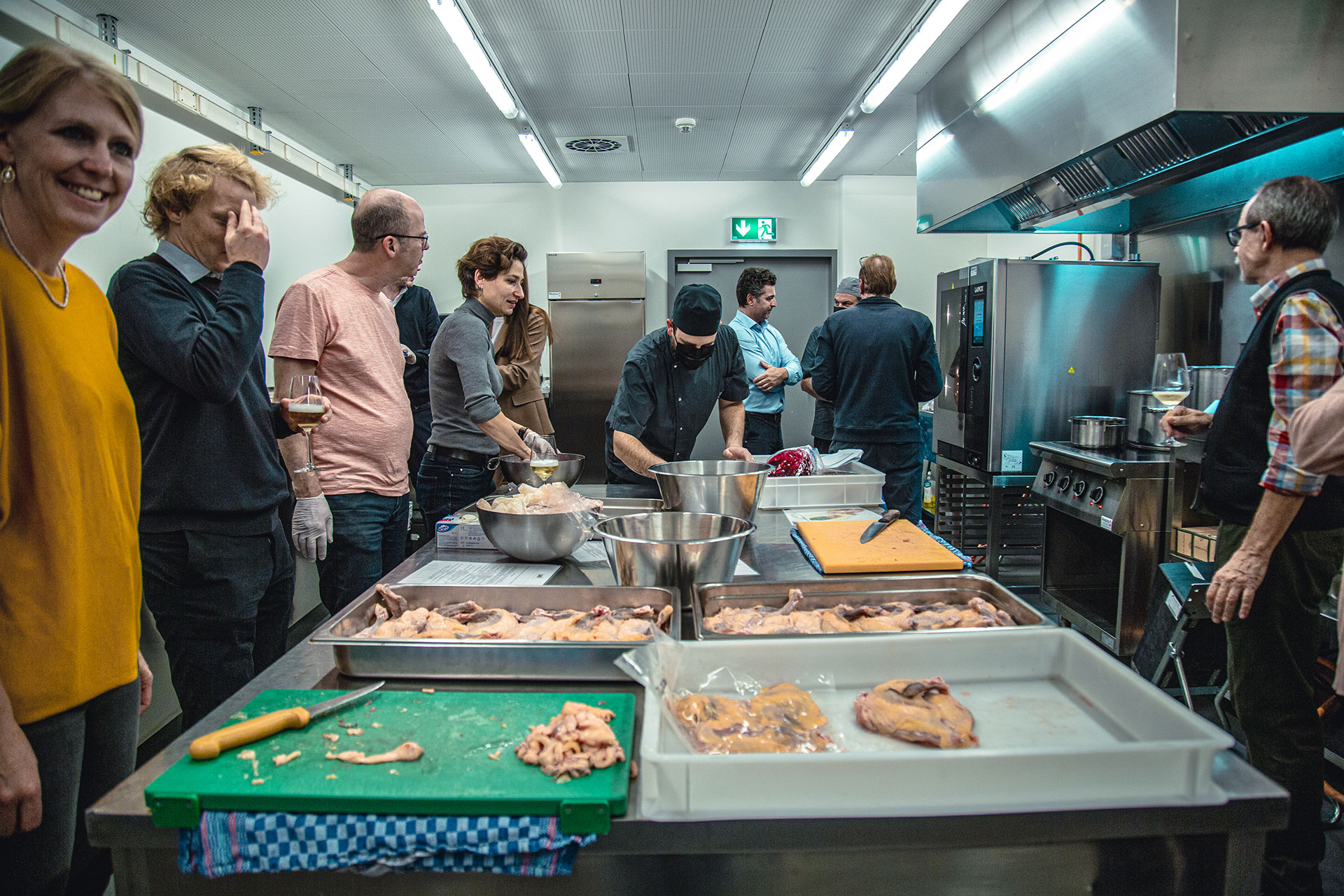 cooking team